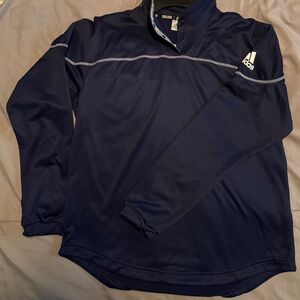 Adidas Women's Stadium 1/4 Snap Long Sleeve Shirt